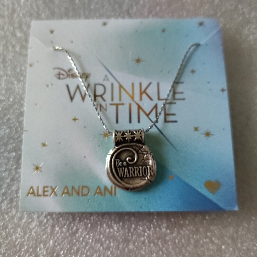 New Disney Alex and Ani Be a Warrior Expandable Necklace  569 - Picture 3 of 8